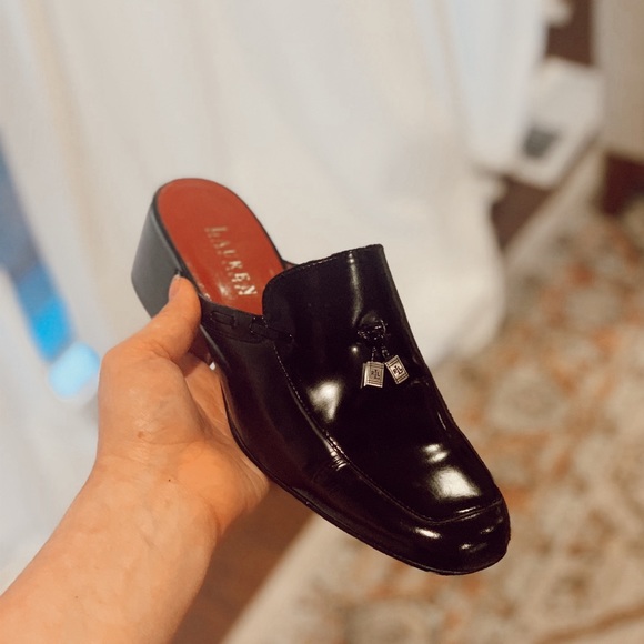 Ralph Lauren Shoes - Vintage leather Ralph Lauren mule